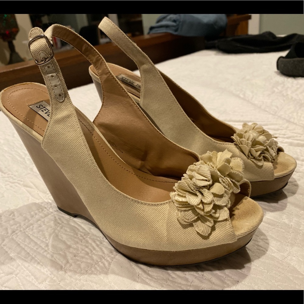 Steve Madden wedge sandals